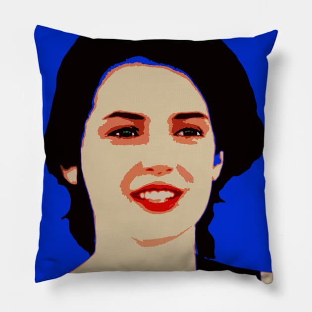 winona ryder Pillow by oryan80