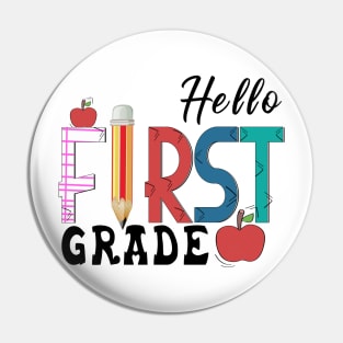 Welcome Back To School First Day Of School Students Pin