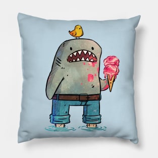 Shark Man Pillow