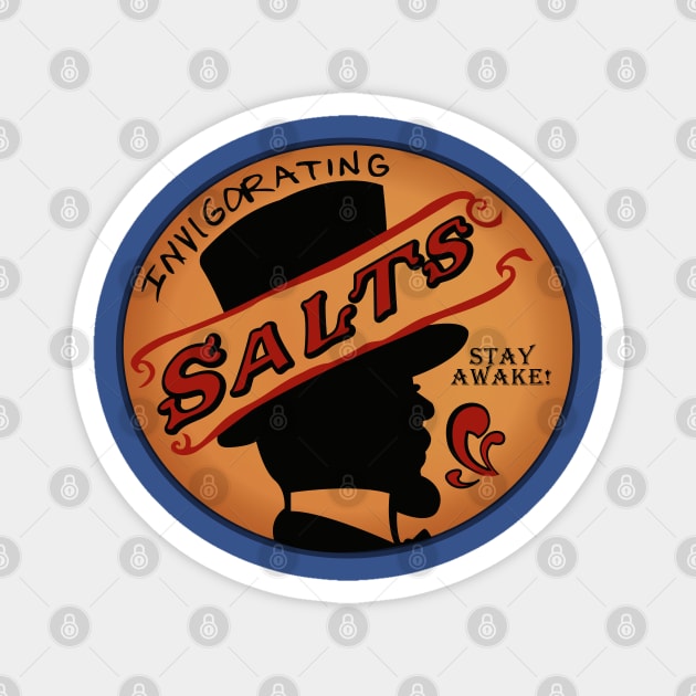 InVIGORating Salts Logo - Bioshock Infinite Magnet by deancoledesign