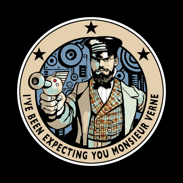 Jules Verne Steampunk by Cohort shirts