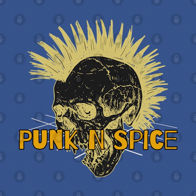 Punk N Spice Skull! by SocietyTwentyThree