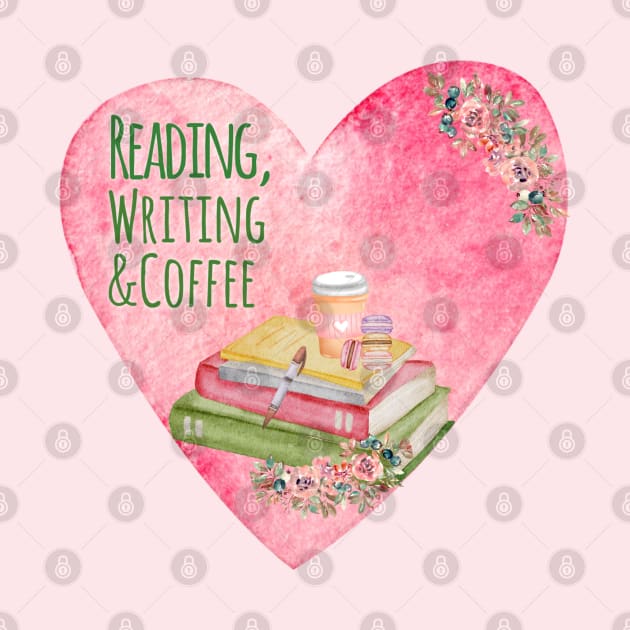 Reading, Writing & Coffee by StuffWeMade