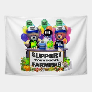 Support your local farmers Tapestry