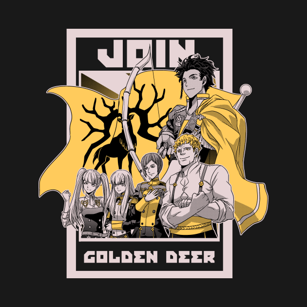 Disover Join Golden Dear - Fire Emblem - T-Shirt