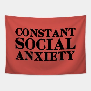 Anxiety Amazon Logo Tapestry