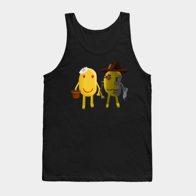 Piggy Roblox Mr P Mrs P Roblox Game Tank Top Teepublic - p shirt roblox