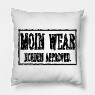 Moin Wear - Norden Approved Logo Pillow