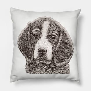 Cute Beagle Lovers  Men Women Pillow