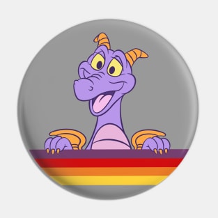 Happy little purple dragon of imagination Pin