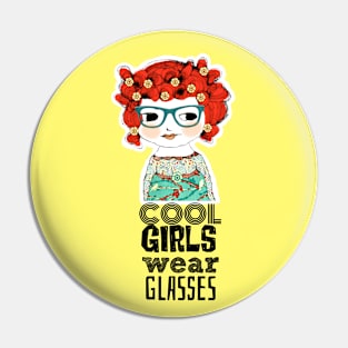 Cool Girls Wear Glasses -- Charlotte Pin