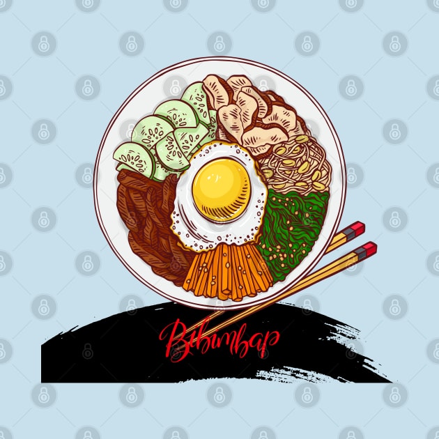 Delicious Bibimbap by Blazedfalcon