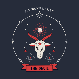 A Strong Desire The Devil Design T-Shirt