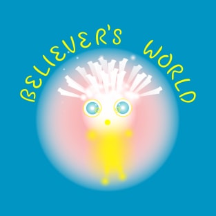 With Text Version - Believer's World Resident Wow T-Shirt