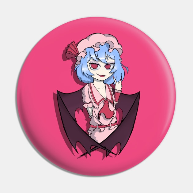 Touhou: Remilia Pin by HumanPerius