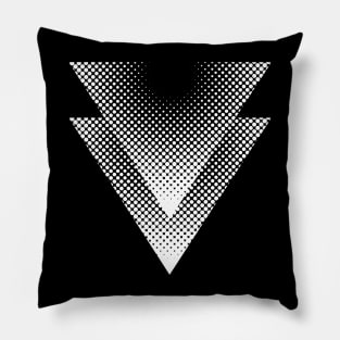geometric triangles designdesign Pillow