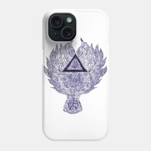 Tribal Hand Drawing 1 - A Spiritual Meaning Phone Case