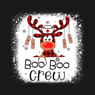 Boo Boo Crew Nurse Shirts Halloween Nurse Shirts for Women T-Shirt