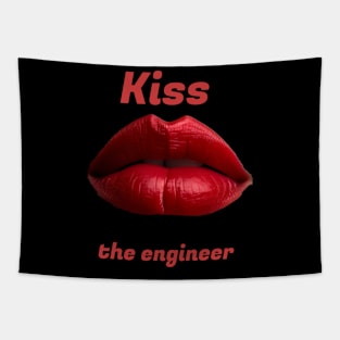 Kiss the engineer Tapestry