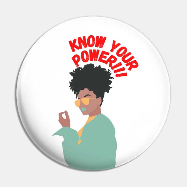 Know your Power Pin by Feminist Vibes