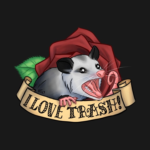 I Love Trash by Kytri