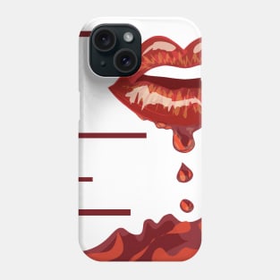 Quarantine Valentines? Just Kiss Me! Phone Case