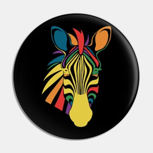 Color Zebra Pin