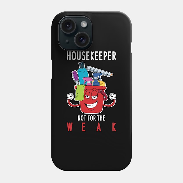 Housekeeper Housekeepers Cleaner Gift Phone Case by dilger