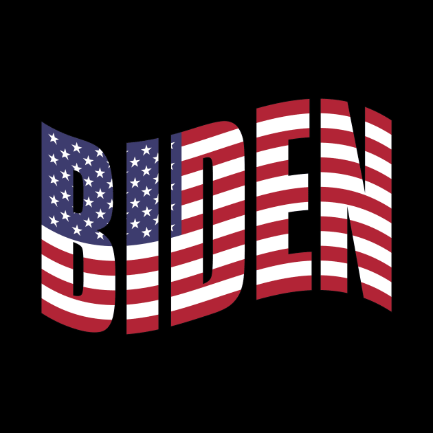 Vote for Biden American Flag | 2020 Presidential Election | Vote Democrat for Positive Change by TeesByJay