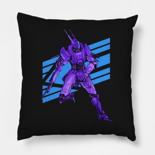 Jackrabbot Purple Blue Pillow