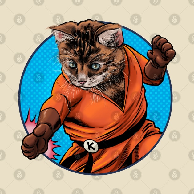 Karate kitten by ThirteenthFloor