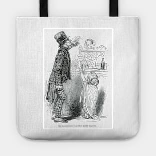 The Dram drinker by Kenny Meadows, 1848 Tote