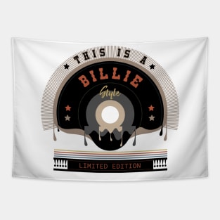 Billie Name Style Tapestry