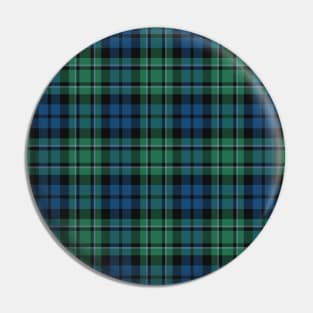 MacCallum Ancient Plaid Tartan Scottish Pin