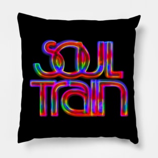 Soul Train-Neon Glow Style Pillow