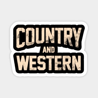 Country And Western, Country Music Concert Festival Magnet