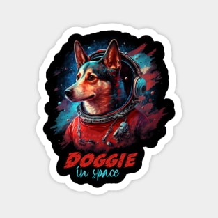 Laika Dog Magnet