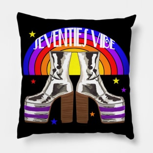 70's vibe Pillow