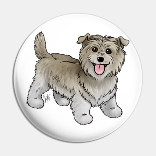 Dog - Glen of Imaal Terrier - Two-Tone Pin