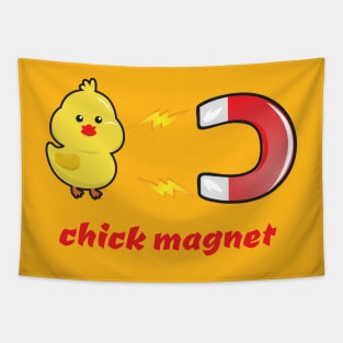 Chick Magnet Tapestry