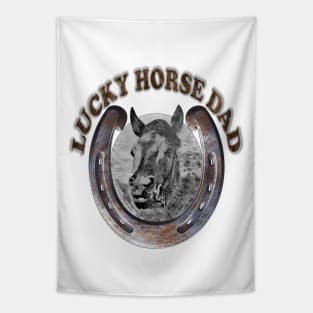 Lucky Horse Dad Tapestry