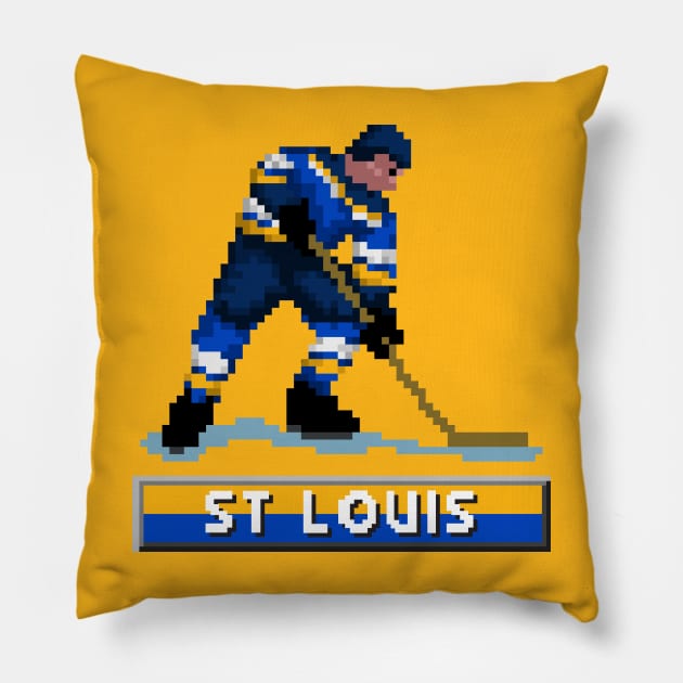 St. Louis Hockey Pillow by clarkehall