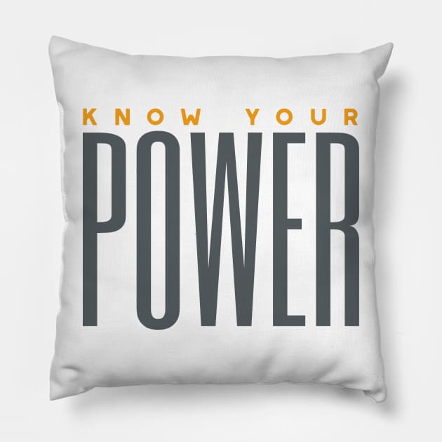 Womens Empowerment and Inspirational Saying Pillow by whyitsme