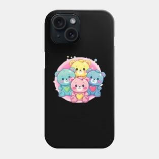 Kawaii Baby Care Bears Phone Case