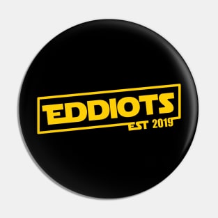 Eddiots Logo Pin