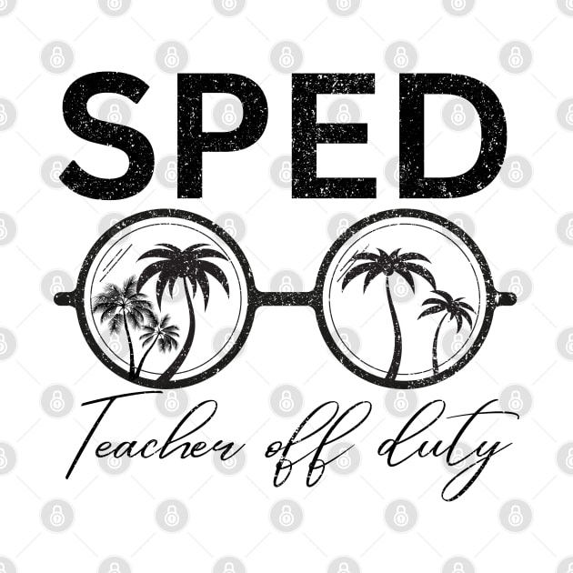 Sped Teacher off Duty by Artistic Design