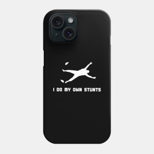 I Do My Own Stunts Marathon Funny Marathon Runner Phone Case