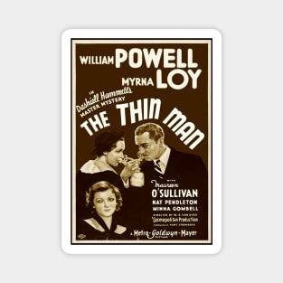 The Thin Man (Sepia) Magnet