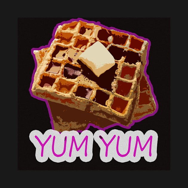 international waffle day 2020 Yum Yum by Aleey