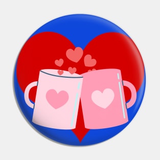 Love Cups Pin